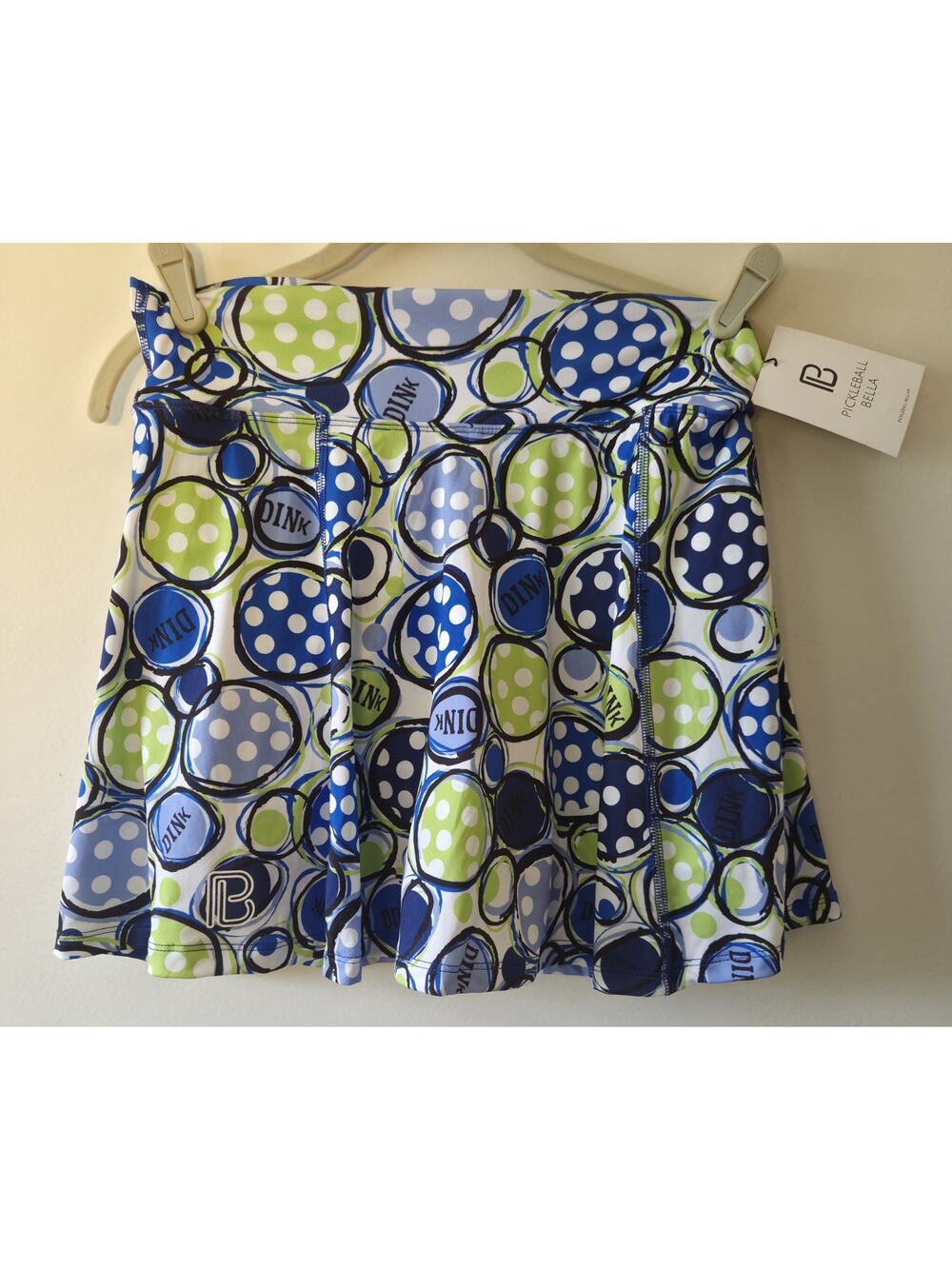 Pickleball Bella Skort Womens M Skirt Shorts Bright Colors Dink 1 NWT $70